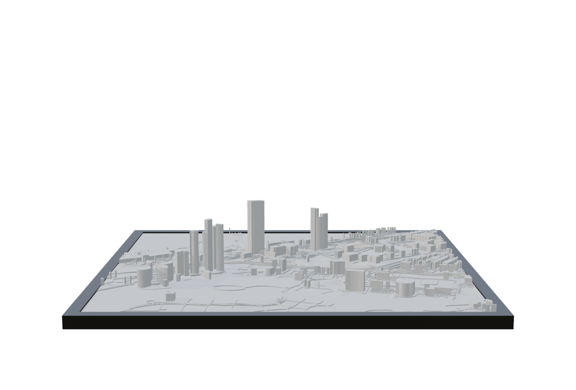 3D City Frame