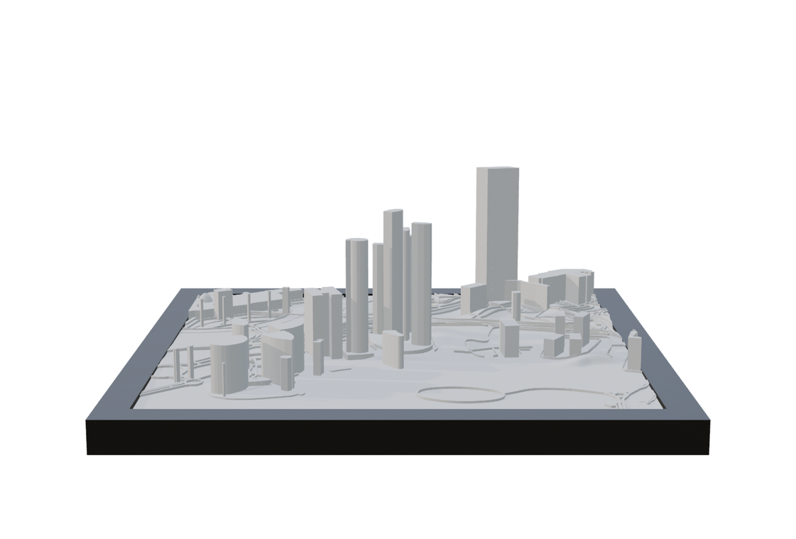3D City Frame