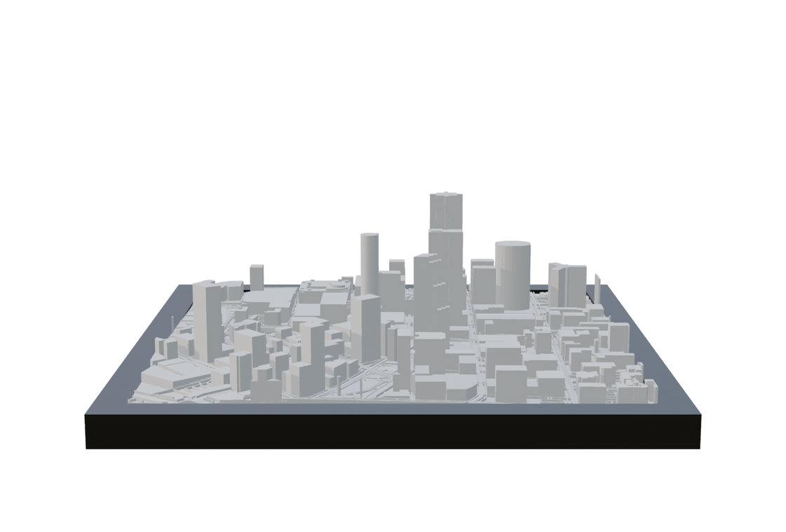 3D City Frame