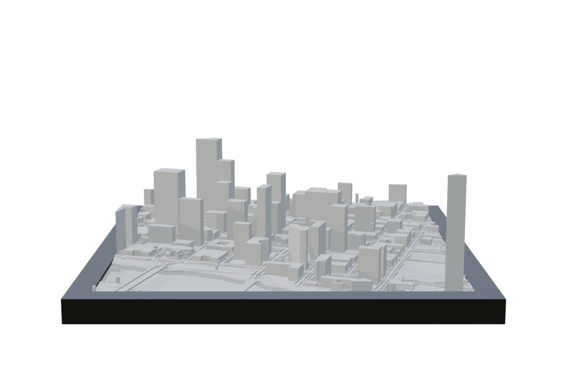 3D City Frame