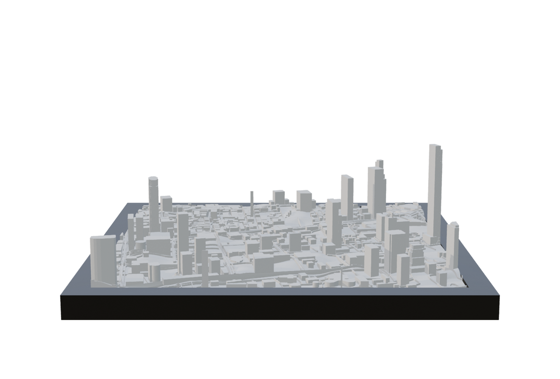 3D City Frame