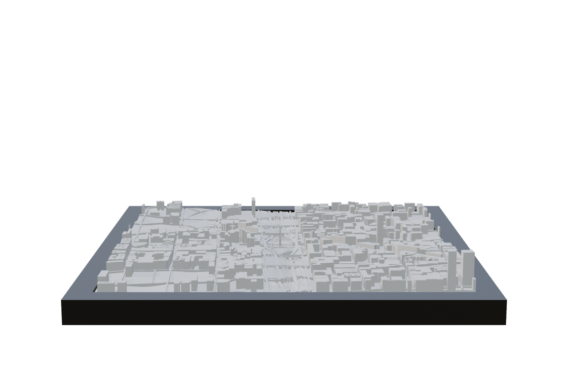 3D City Frame
