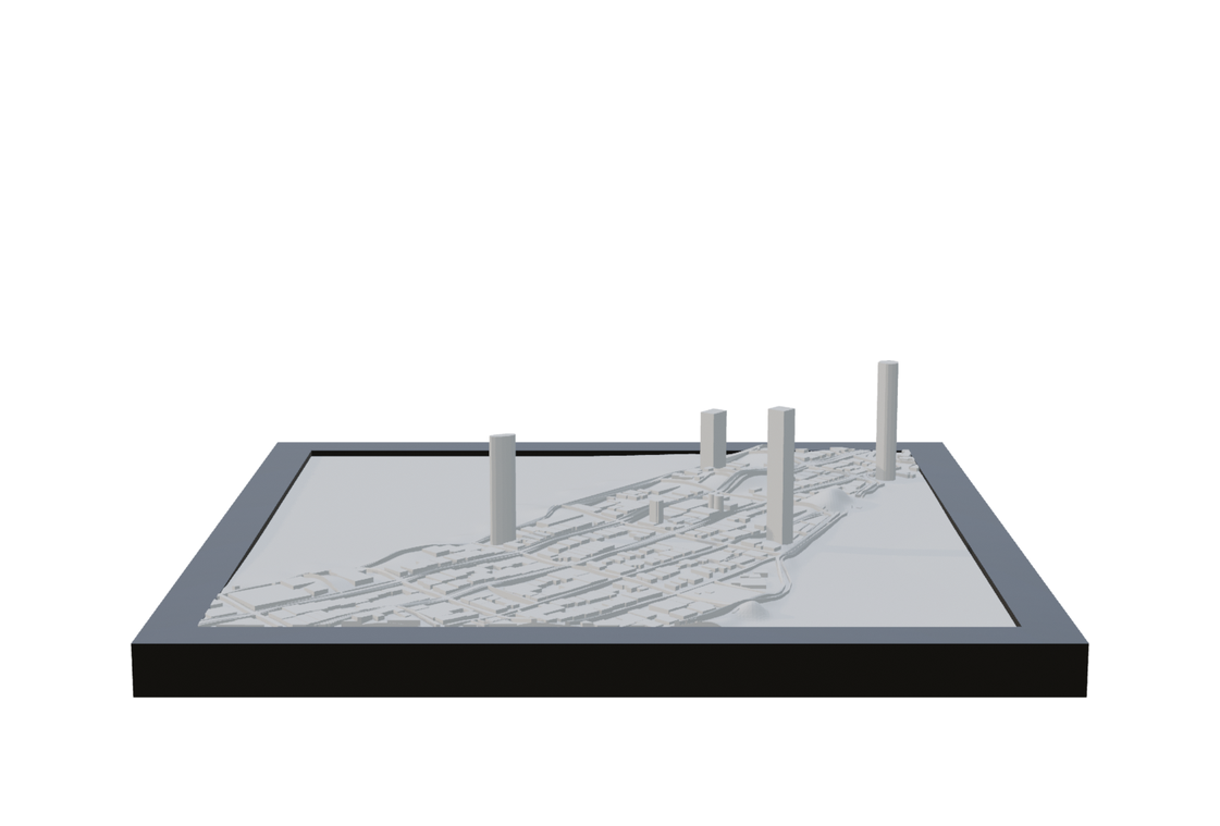 3D City Frame