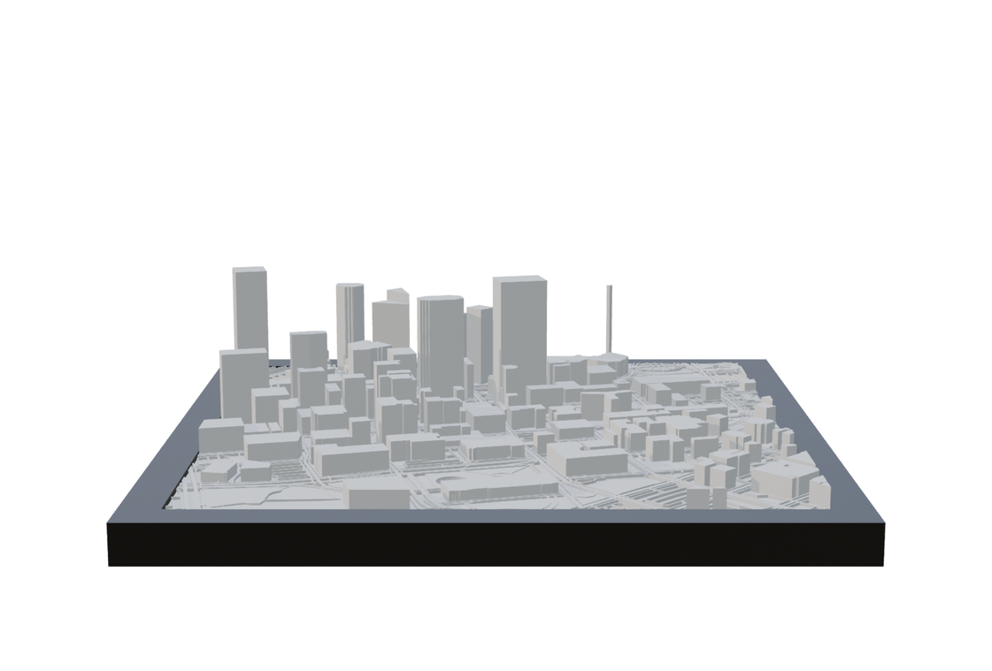 3D City Frame