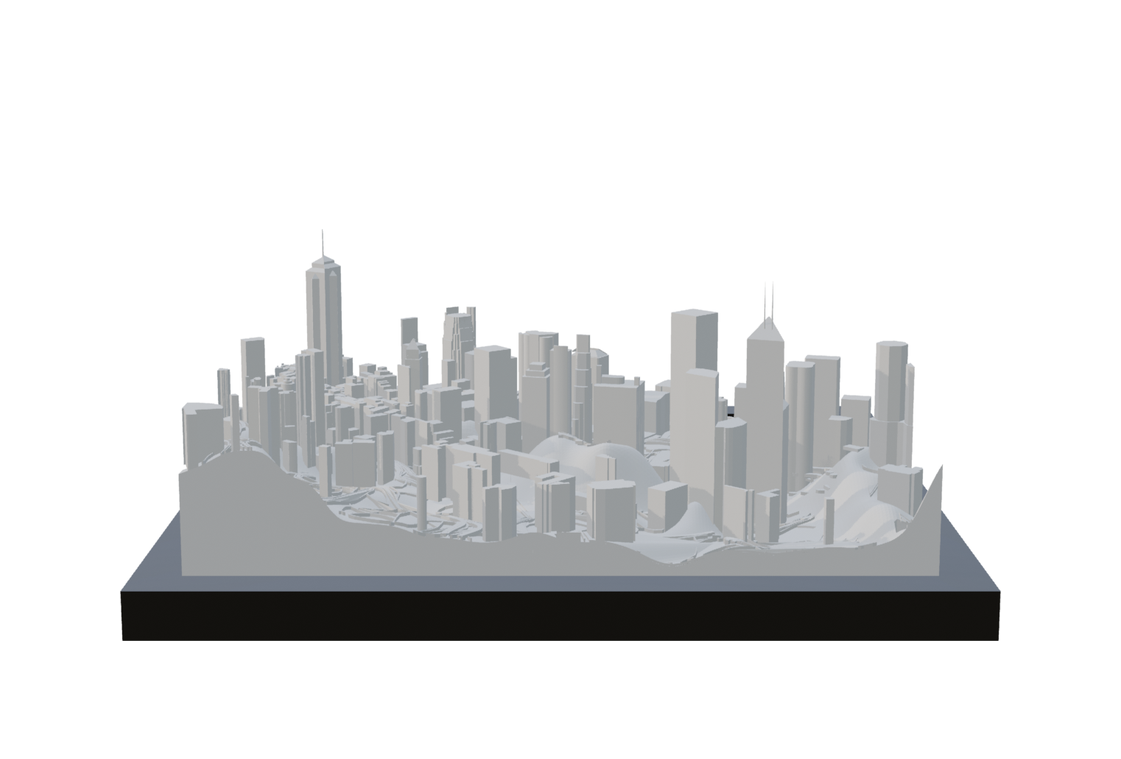 3D City Frame