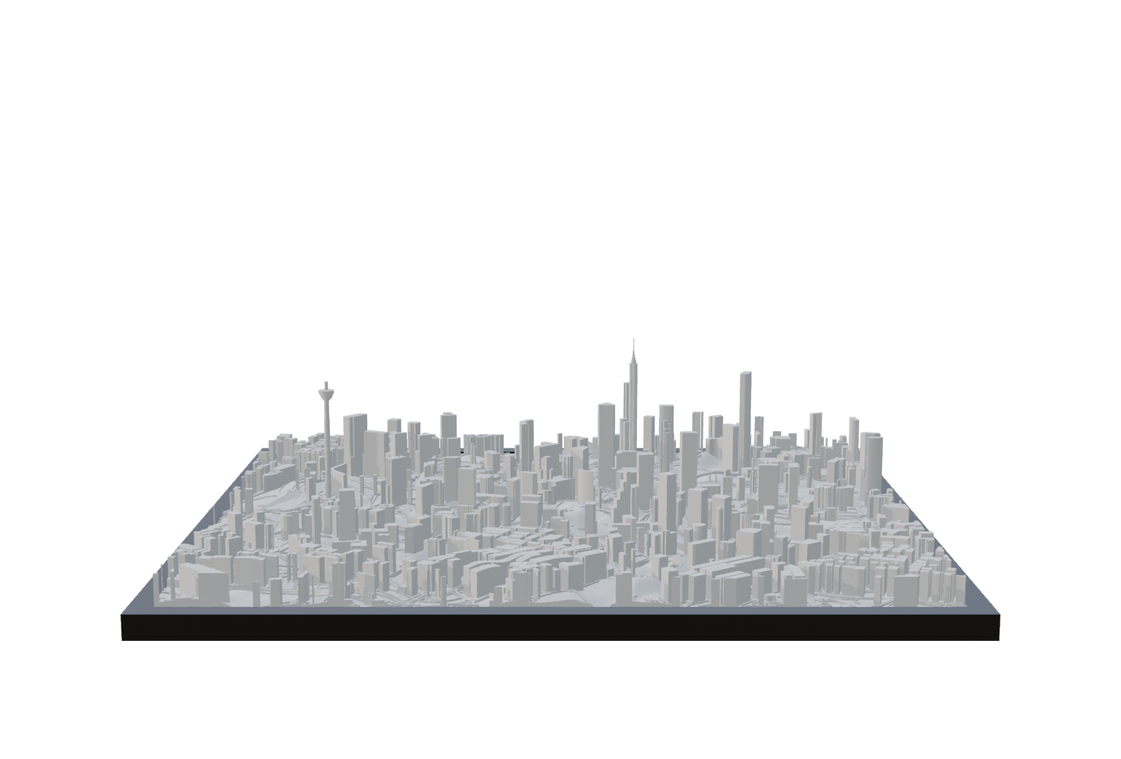 3D City Frame