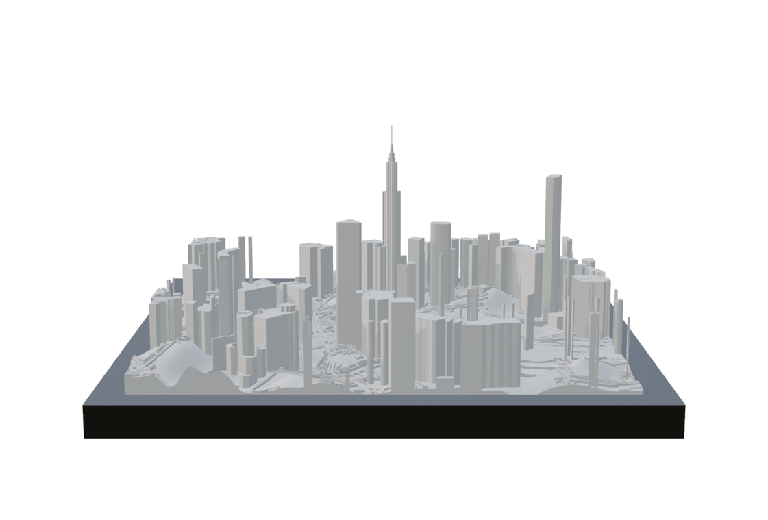 3D City Frame