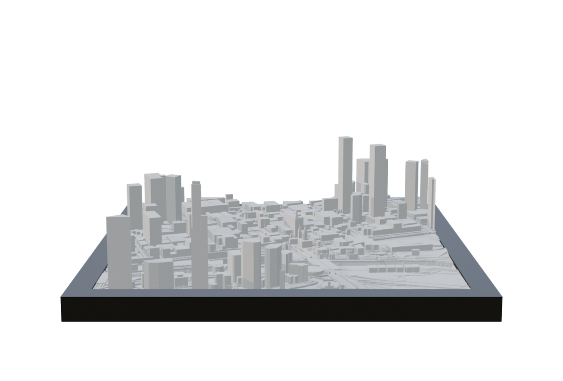 3D City Frame