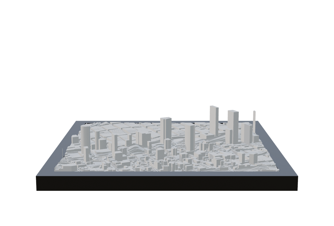 3D City Frame