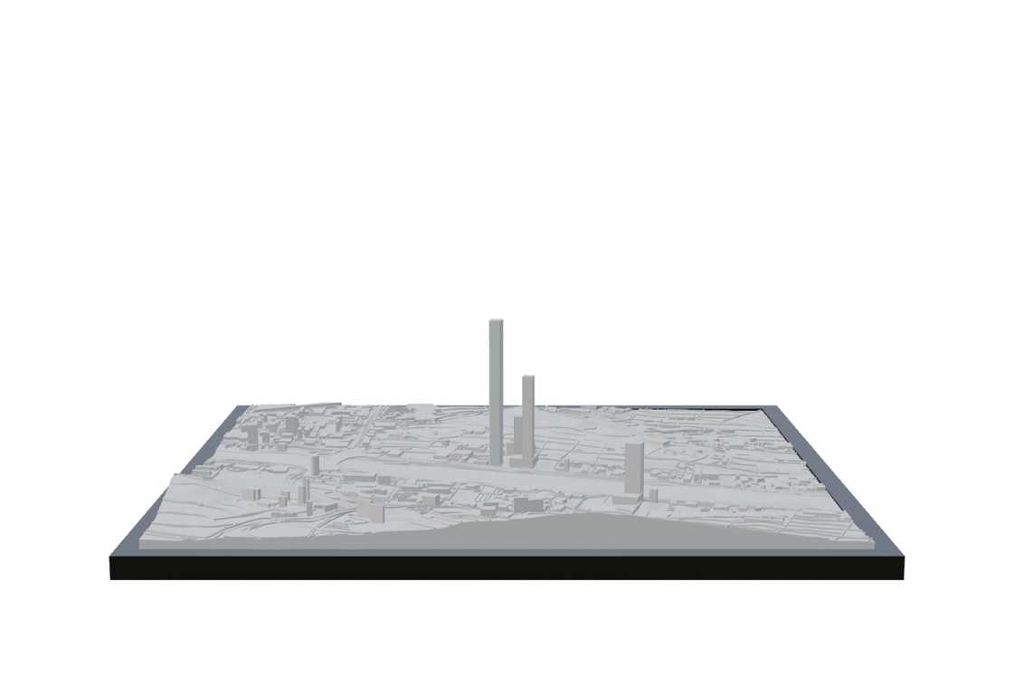 3D City Frame