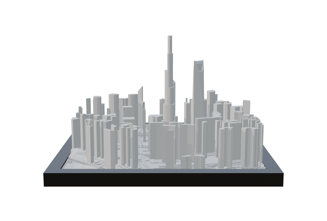 3D City Frame