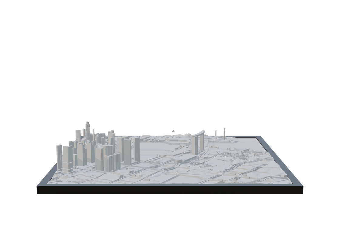 3D City Frame