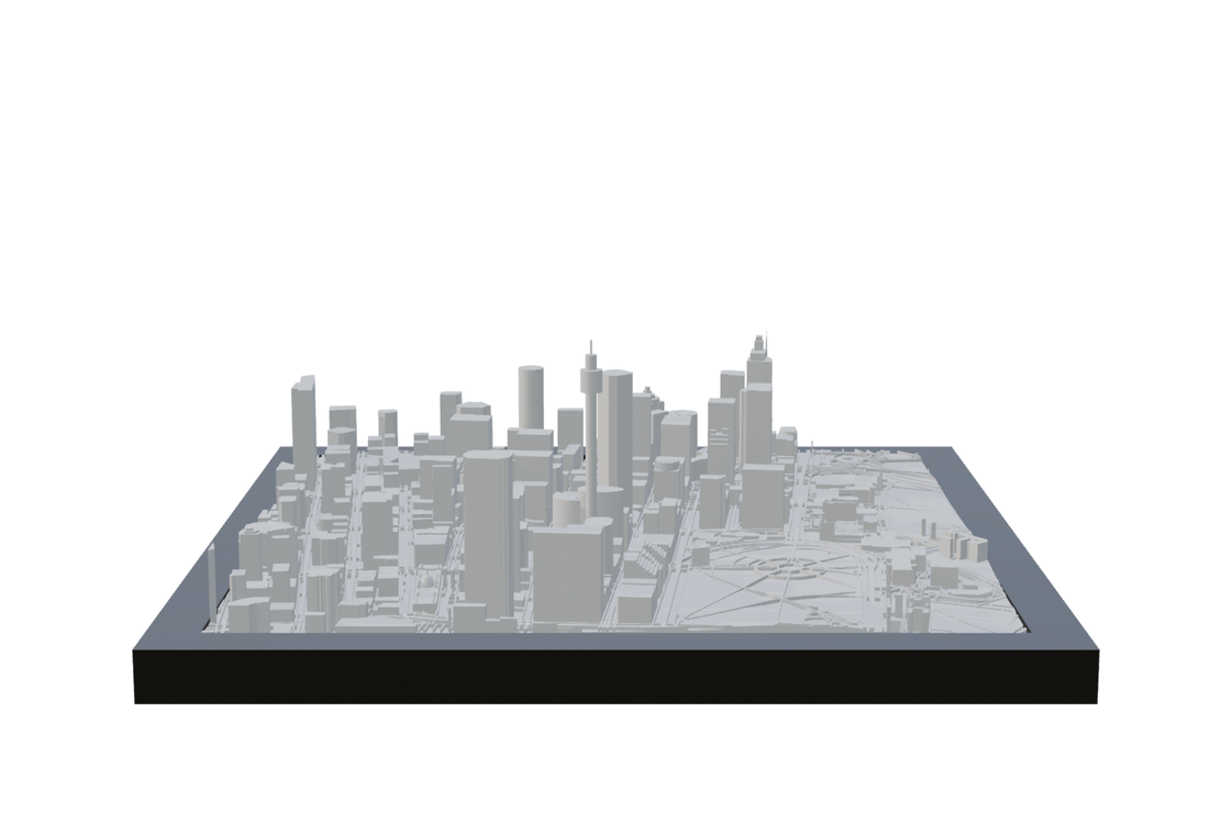 3D City Frame