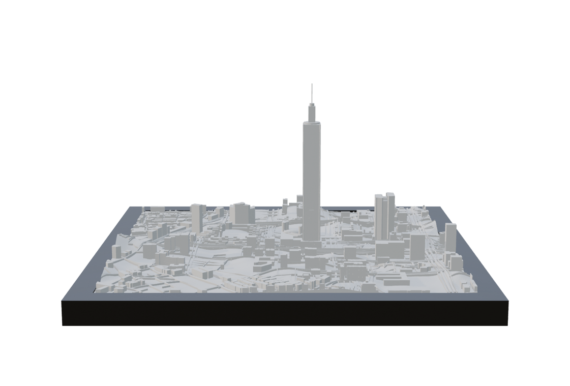 3D City Frame