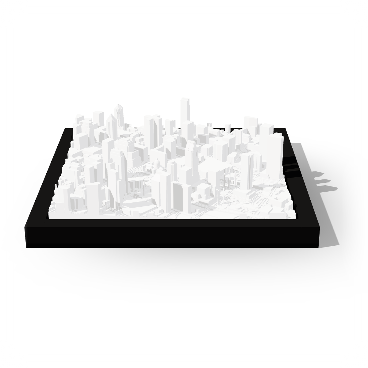 Montreal 3D city frame