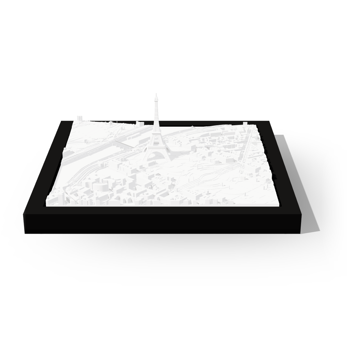 Paris 3D city frame