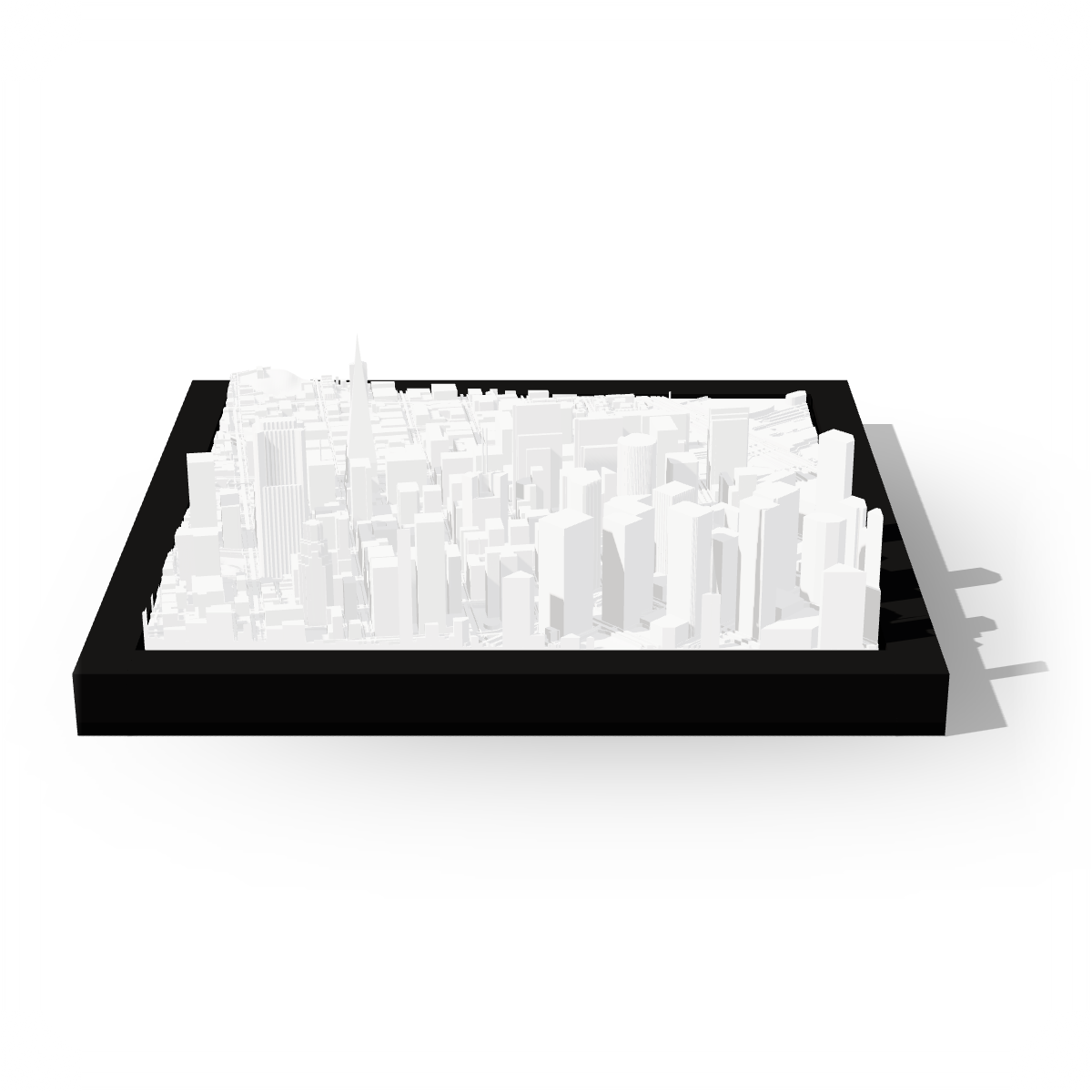 San Francisco 3D city frame