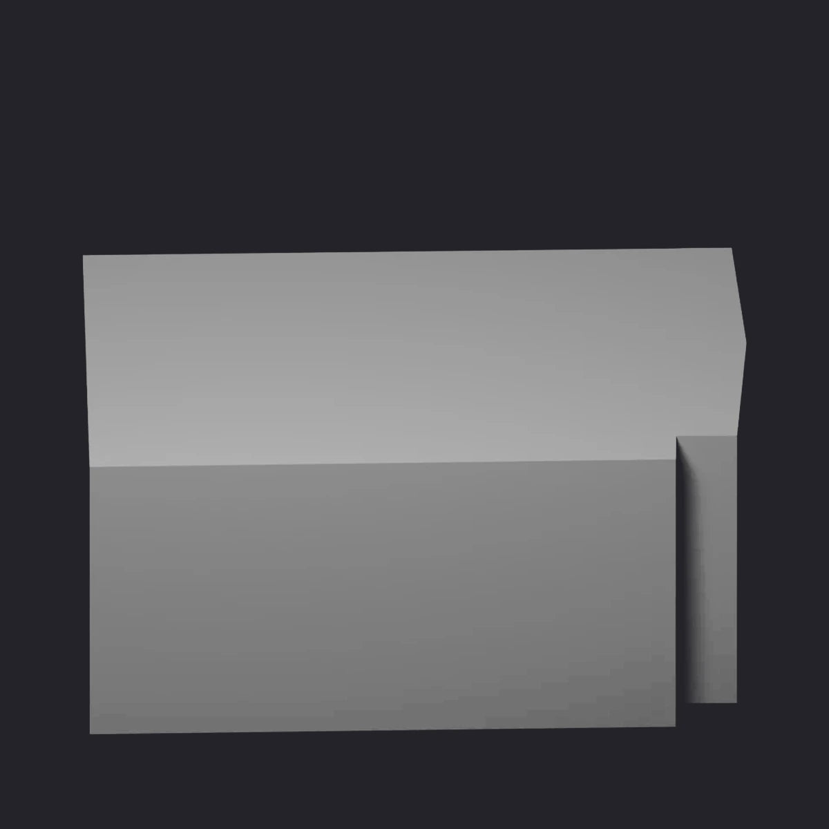 The Standard version of the Canadian National building, a plain block