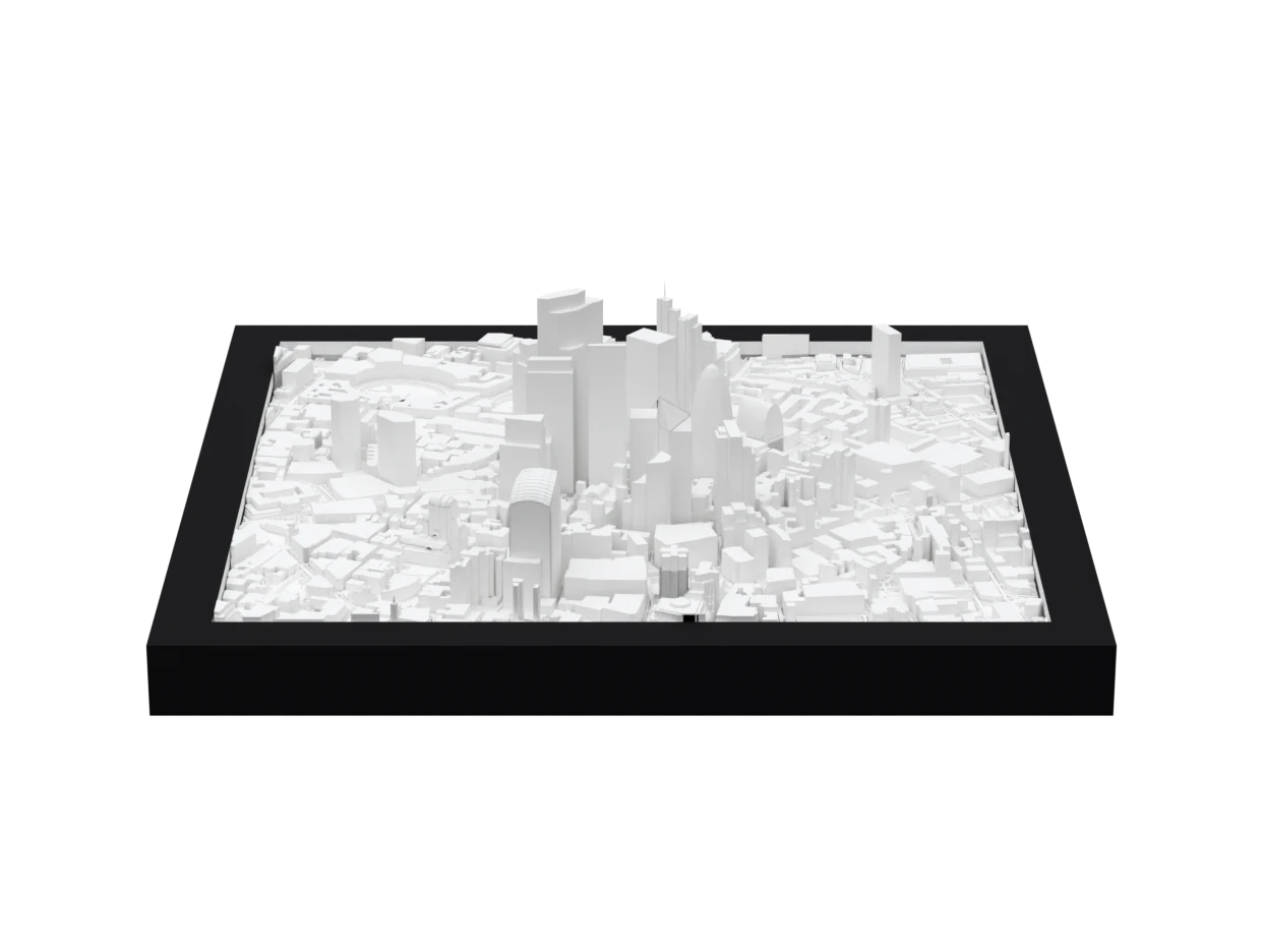 London, a 3D-printed cityscape by Mini City Prints